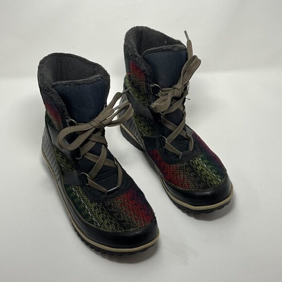 Sorel Tivoli II women 7 winter boot black multicolored - Picture 13 of 15